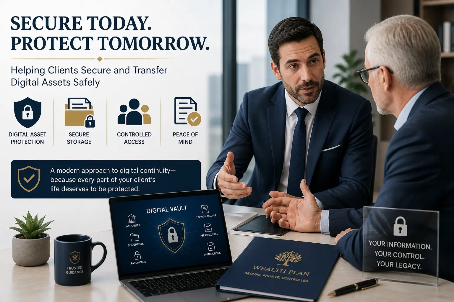 How Wealth Managers Can Help Clients Secure and Transfer Digital Assets Safely